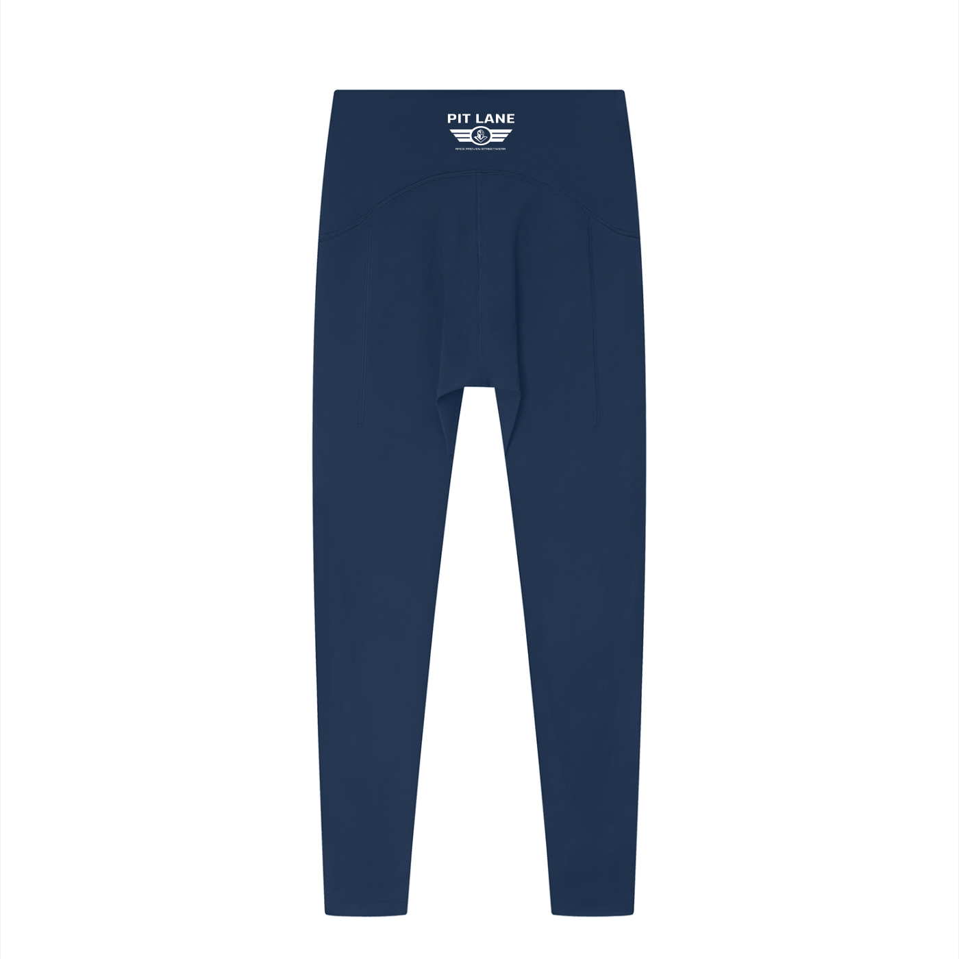 PIT LANE CLOTHING Womens Performance Leggings - Navy Blue