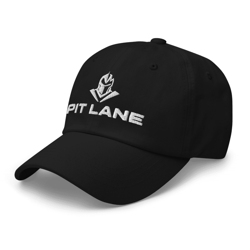 PIT LANE CLOTHING Embroidered Cap - Original - Black