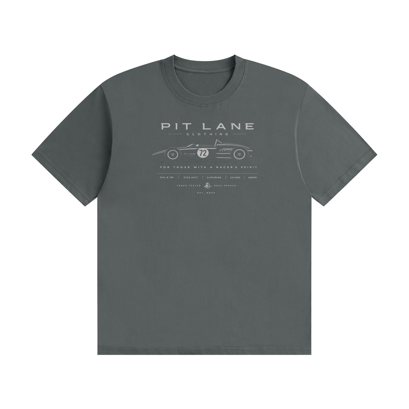 PIT LANE CLOTHING: Premium Cotton T-Shirt - The Original