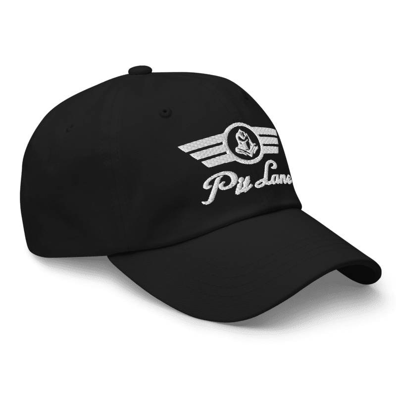 Pit Lane Clothing: Embroidered Hat - full carbon