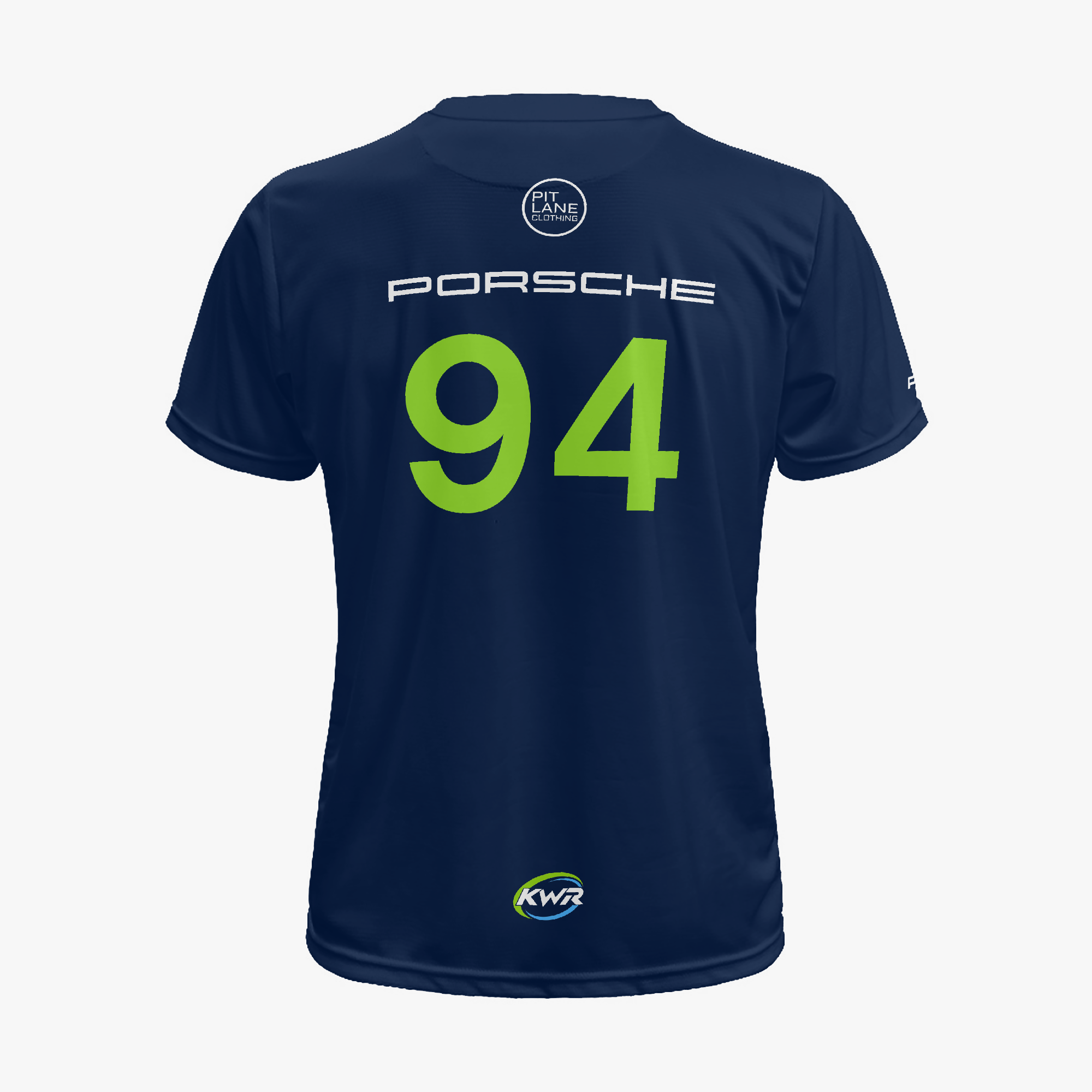 Pit Lane Clothing: KOBI WILLIAMS RACING Activewear T-shirt - Blue