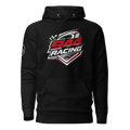 944 Racing Association - Official Fleece Hoodie - 944 red racing colour logo - black
