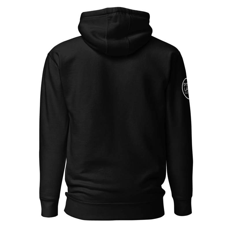 944 Racing Association - Official Fleece Hoodie - 944 red racing colour logo - black
