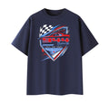 944 Challenge Official T-shirt - 944 Colour racing logo on Navy