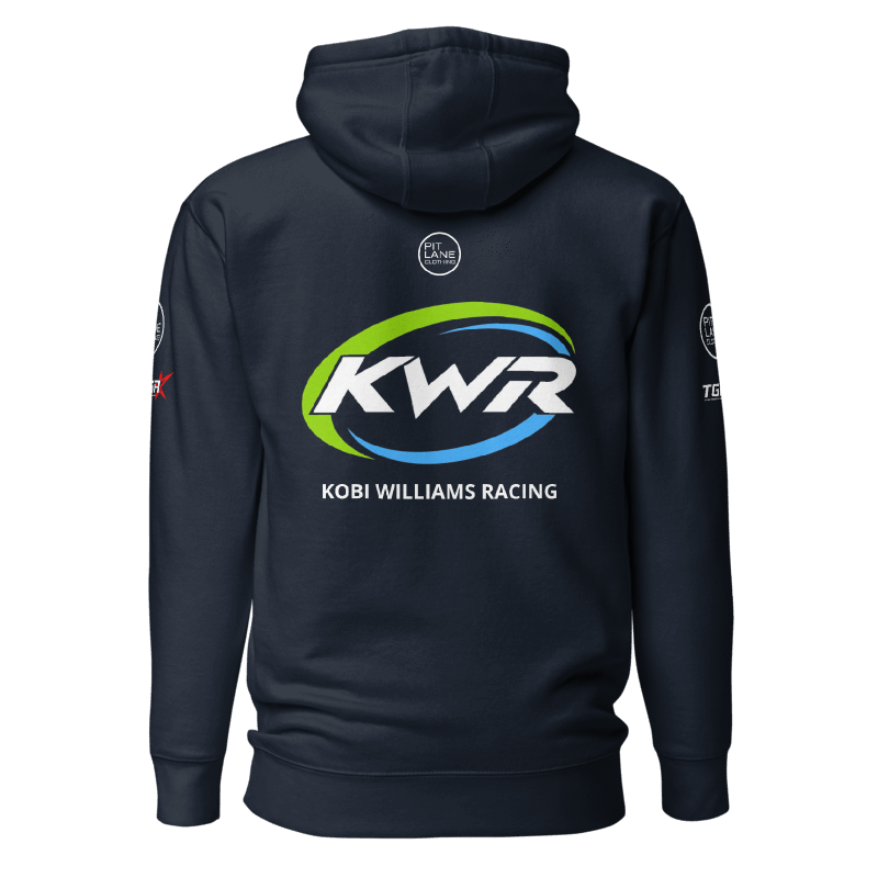 Pit Lane Clothing: KOBI WILLIAMS RACING Fleeced Hoodie