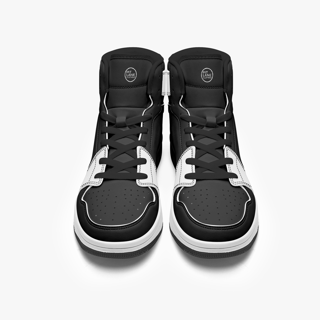 Pit Lane Clothing 'Accelerate' - High Top Leather sneakers 1