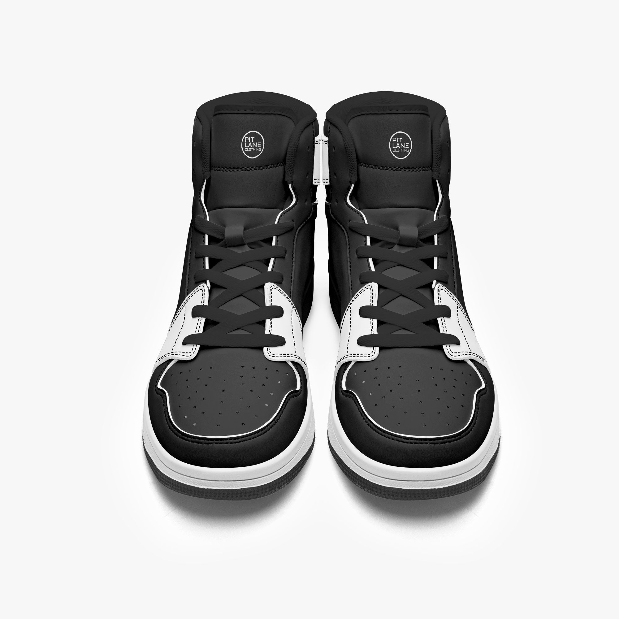 Pit Lane Clothing 'Accelerate' - High Top Leather sneakers 1
