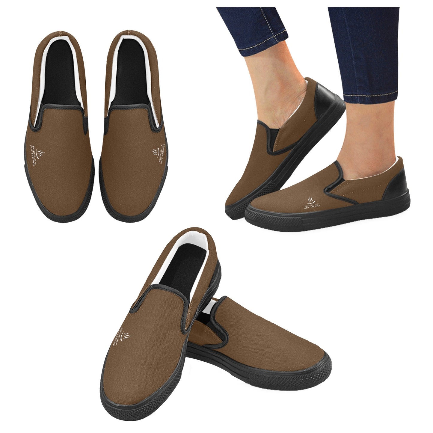 PENINSULAR HOT SPRINGS Slip-on Canvas Men's Shoes