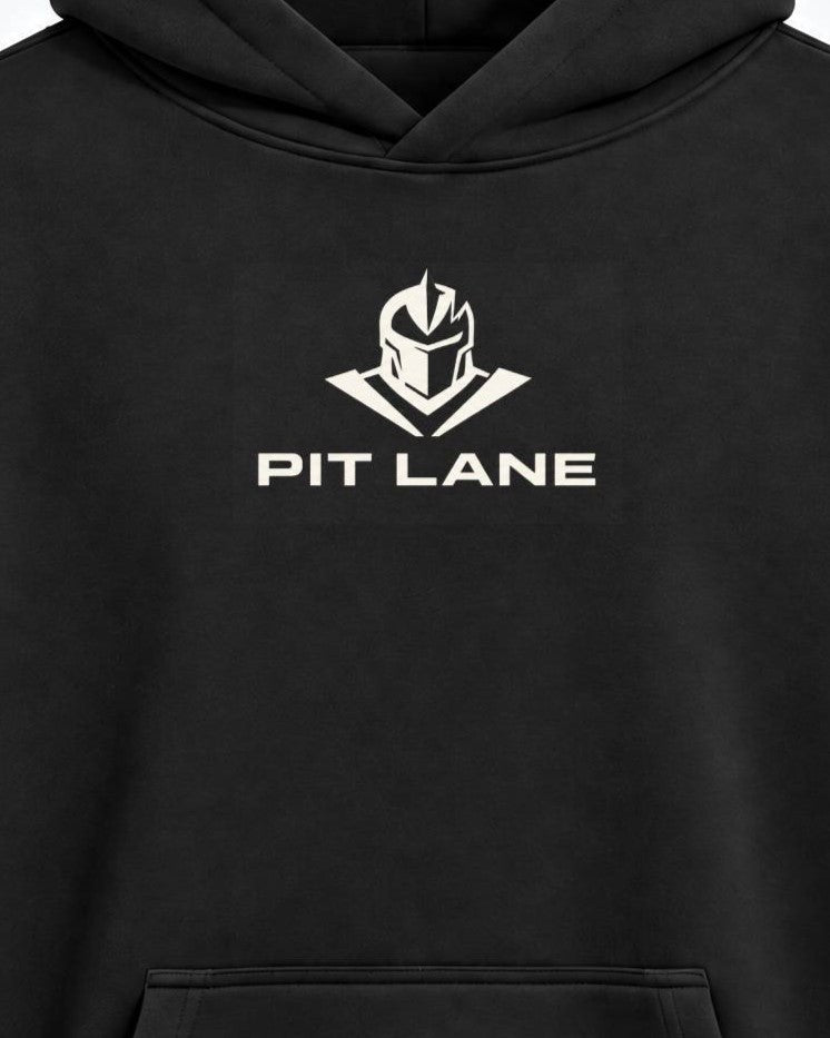 'Knight Force' 350 GSM Hoodie - Black
