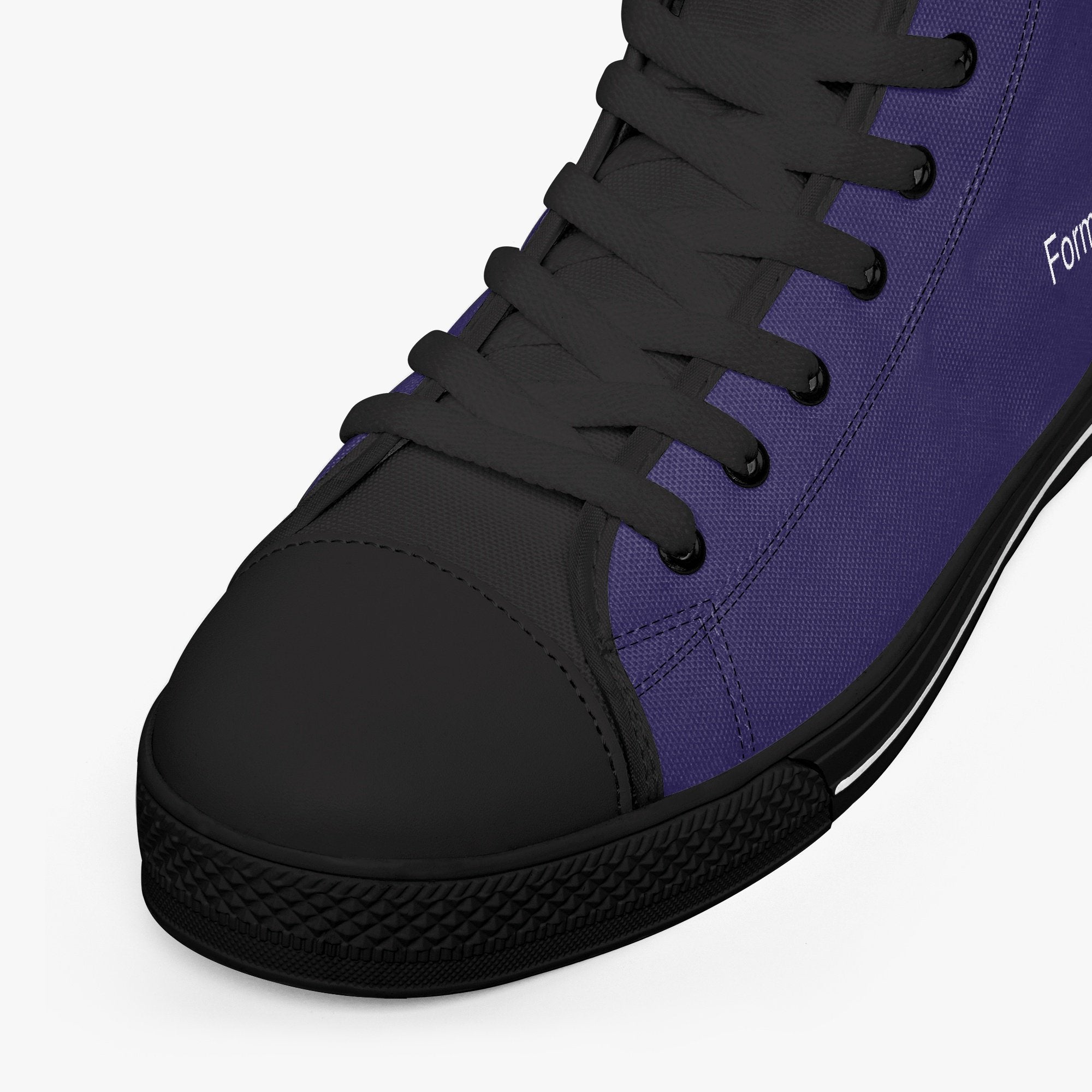 Formula Ford Official Classic High Top Canvas sneakers - Black/Navy