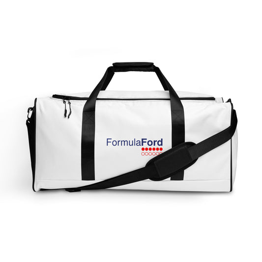 FORMULA FORD Official Waterproof Duffle bag - Large - circuit white