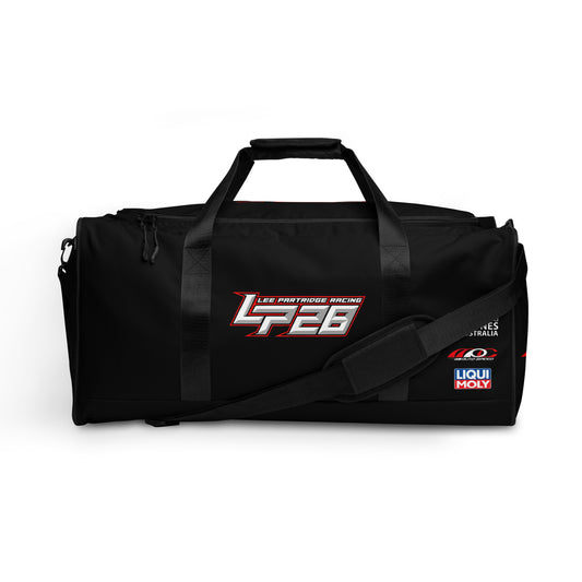 LEE PARTRIDGE RACING Duffle bag - black with team logos