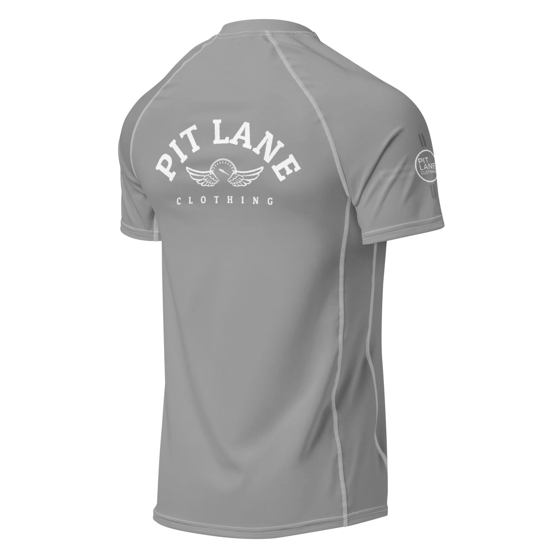 Pit Lane Clothing: UPF 50+ protection Performance Active Tee - Titanium