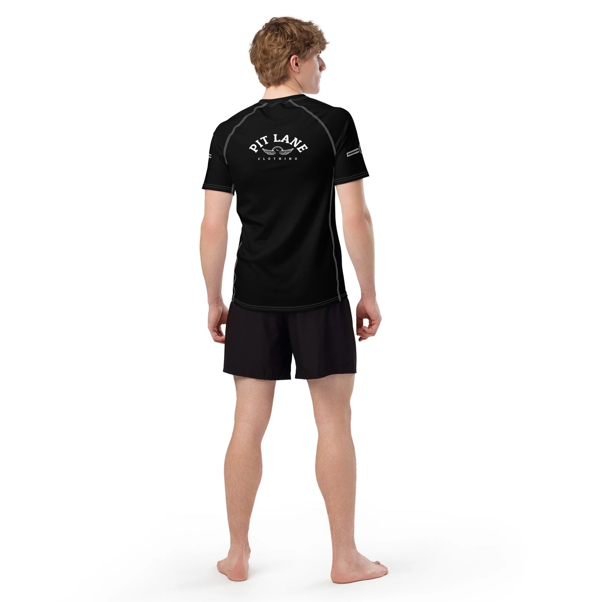 Pit Lane Clothing: UPF 50+ protection Performance Active Tee - carbon