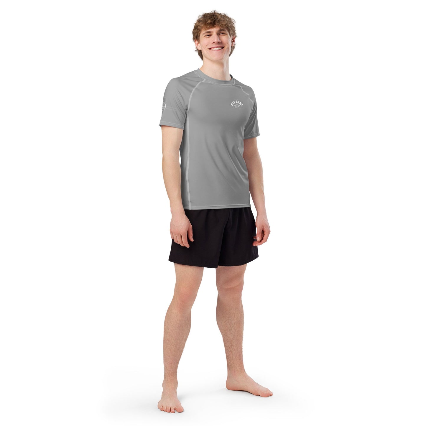 Pit Lane Clothing: UPF 50+ protection Performance Active Tee - Titanium