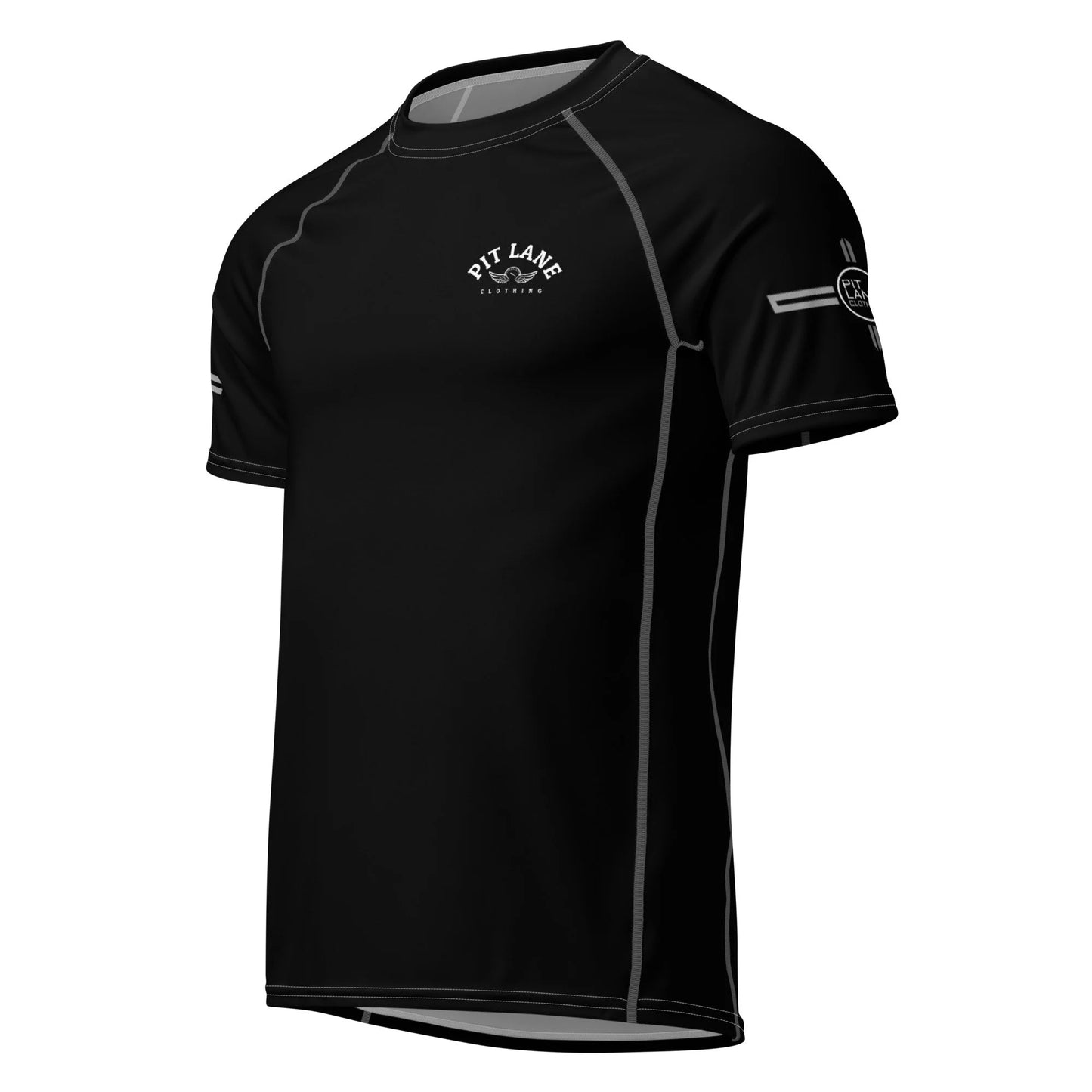 Pit Lane Clothing: UPF 50+ protection Performance Active Tee - carbon