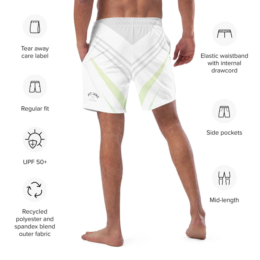 Pit Lane Clothing: European style swim trunks -speed