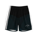 Pit Lane Clothing: European style swim trunks- Navy stripe