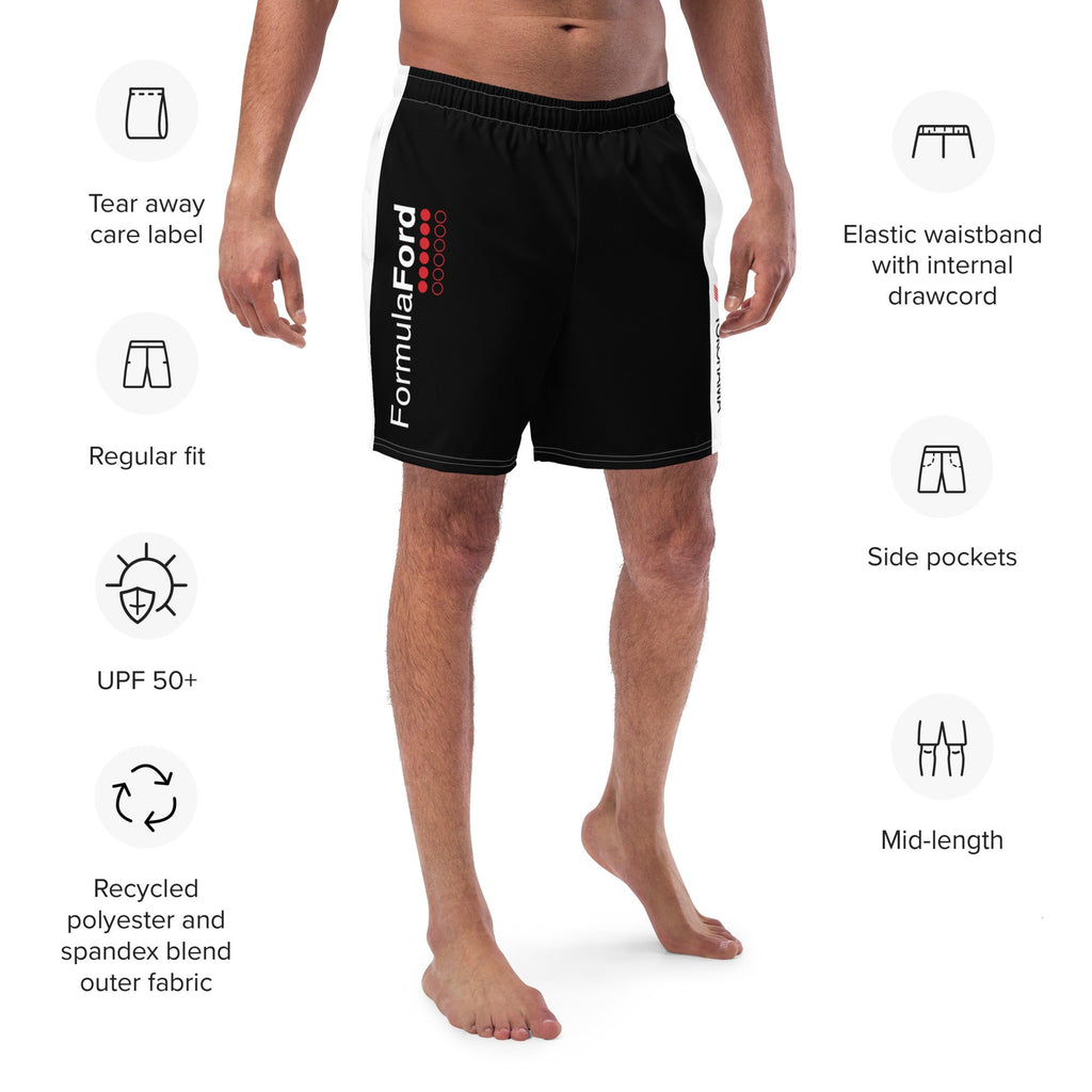 Formula Ford Official Swim Trunks - carbon black