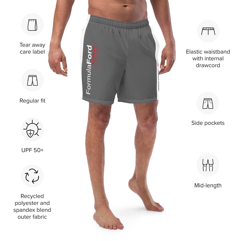Formual Ford Official Swim Trunks - Titanium / Grey