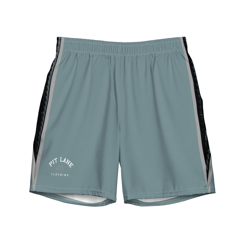 Pit Lane Clothing: European style swim trunks - Carbon fibre / Fuel