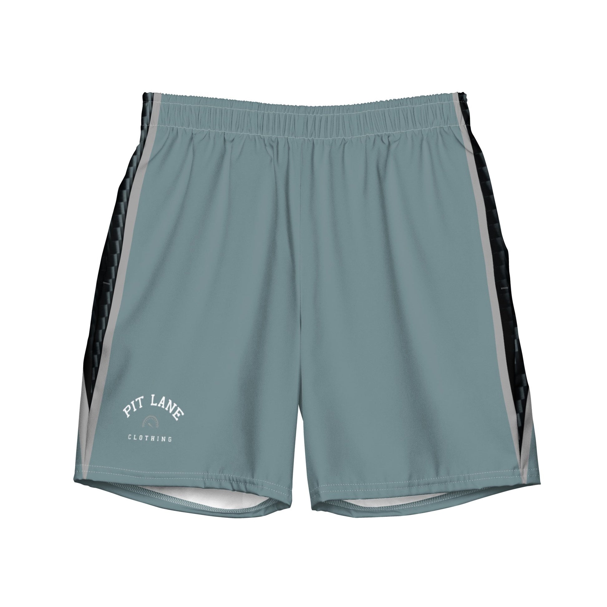 Pit Lane Clothing: European style swim trunks - Carbon fibre / Fuel