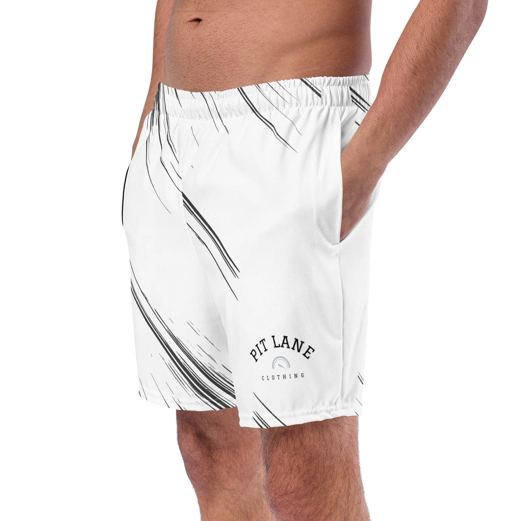 Pit Lane Clothing: European style swim trunks - Tyres