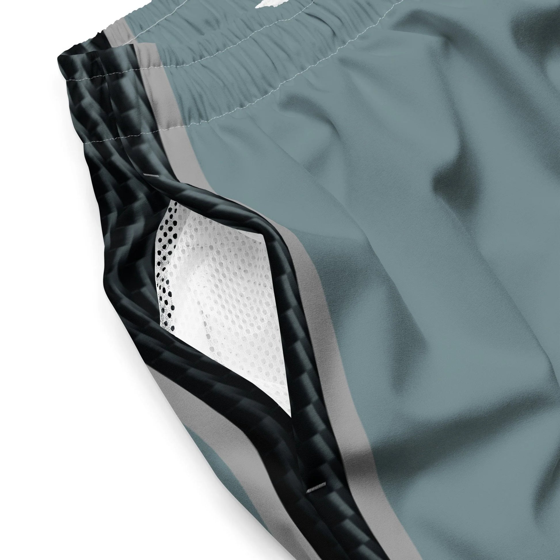 Pit Lane Clothing: European style swim trunks - Carbon fibre / Fuel