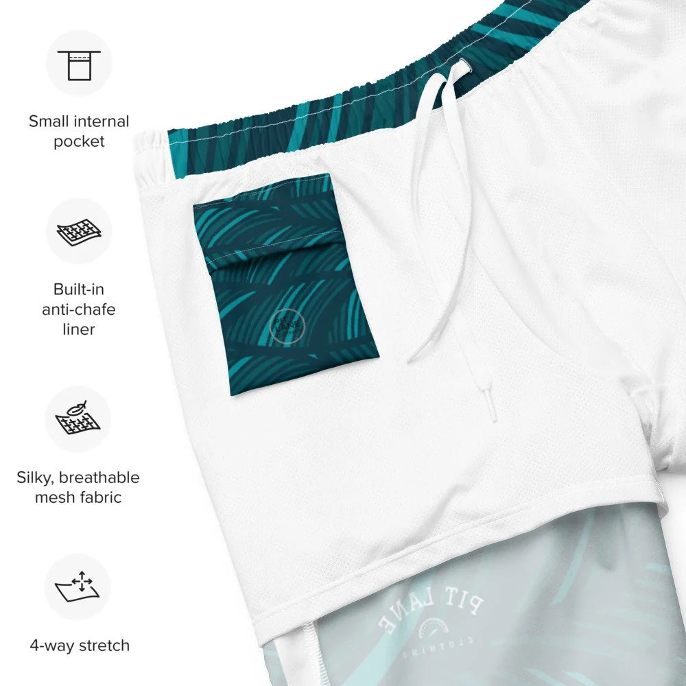 Pit Lane Clothing: European style swim trunks