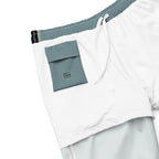 Pit Lane Clothing: European style swim trunks - Carbon fibre / Fuel