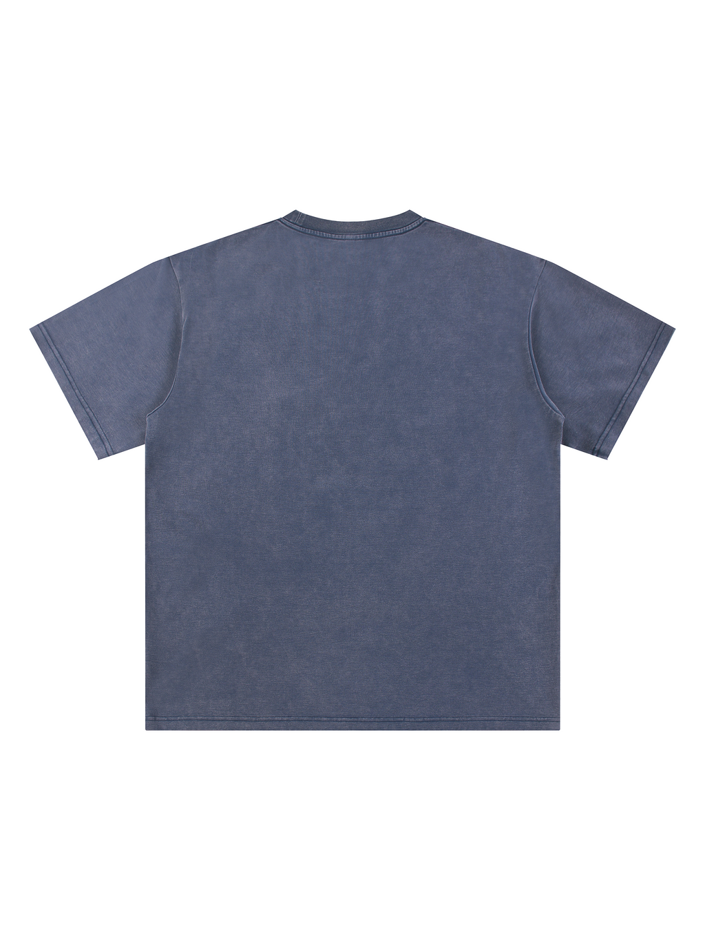 Pit Lane Clothing 245GSM Bamboo Slub Snow Washed T-Shirt - Navy Blue
