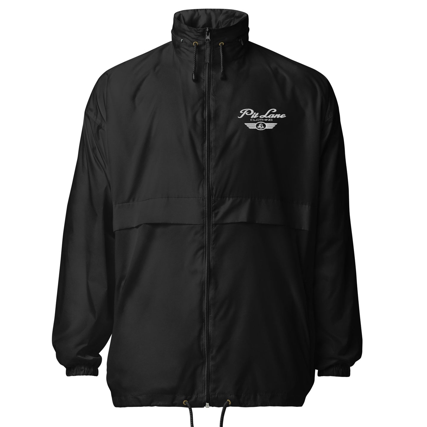 Pit Lane Clothing: Embroidered Waterproof Spray jacket - Carbon