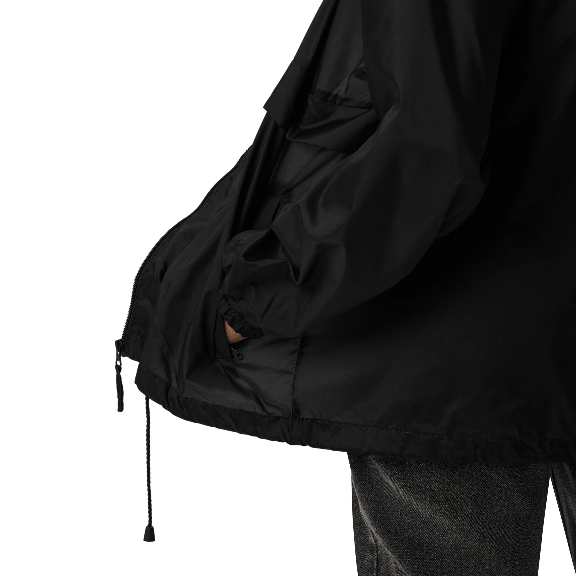 Pit Lane Clothing: Embroidered Waterproof Spray jacket - Carbon