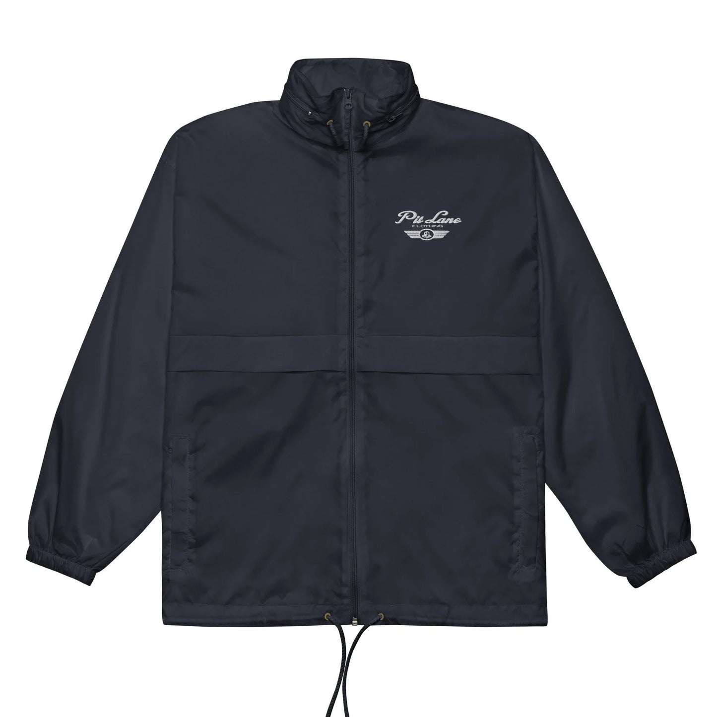 Pit Lane Clothing: Embroidered Waterproof Spray jacket - Blue Flag