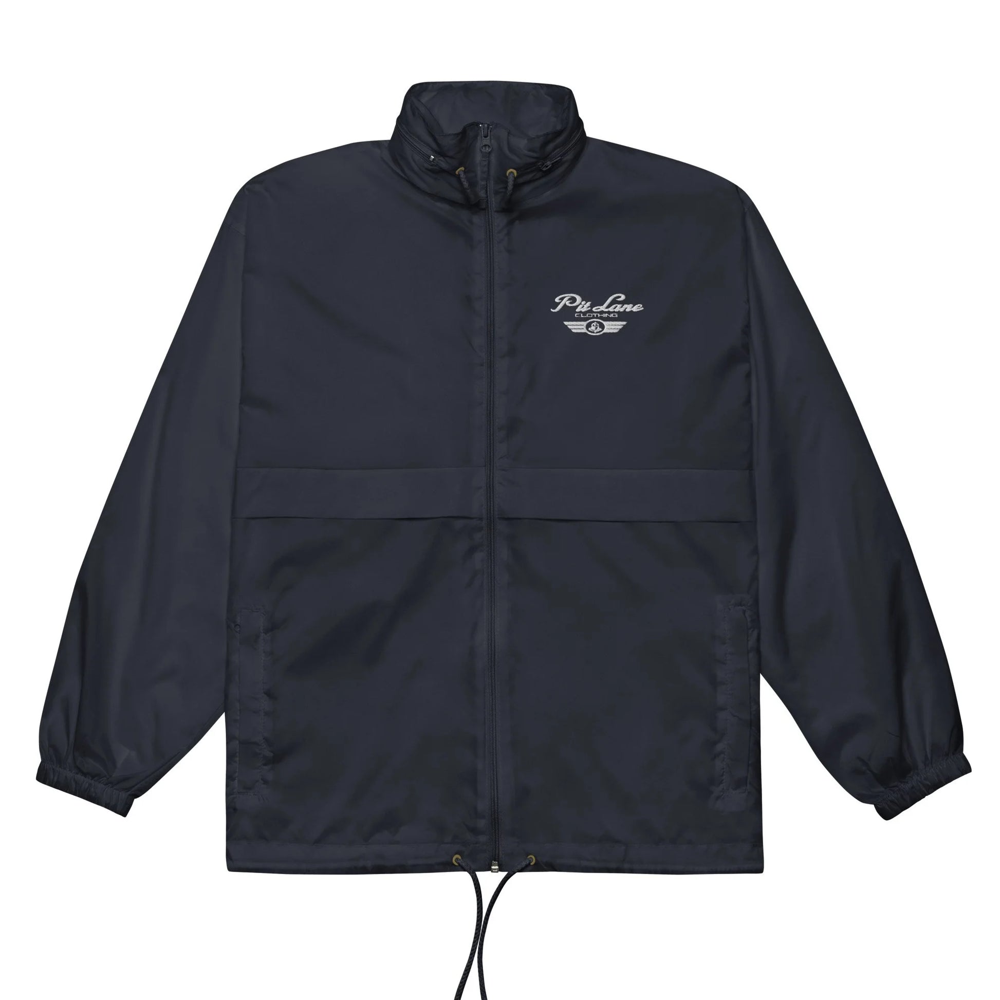 Pit Lane Clothing: Embroidered Waterproof Spray jacket - Blue Flag