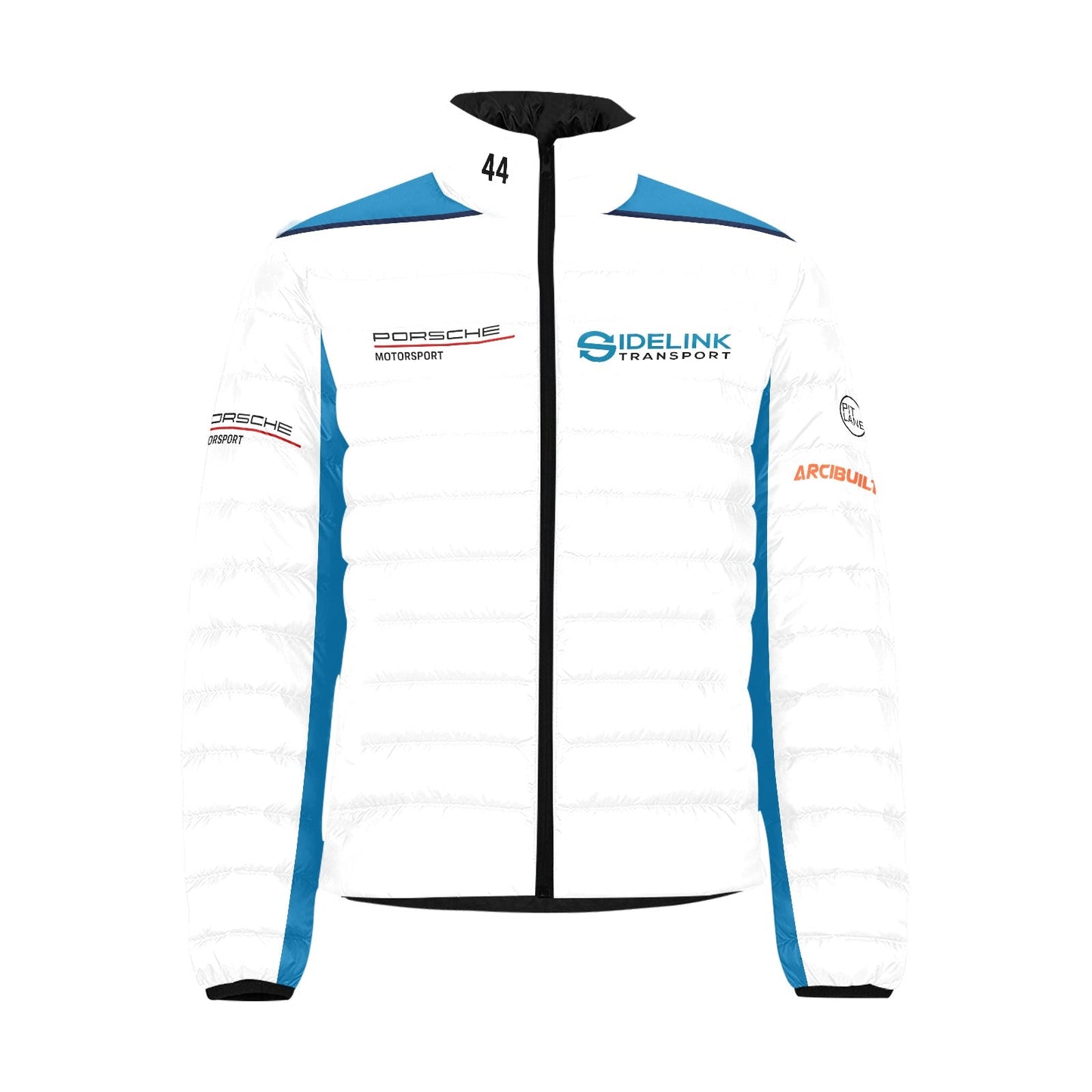 MARK VERDINO Puffer jacket - white/Sidelink blue