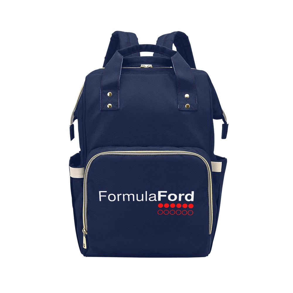 FORMULA FORD Official Waterproof Multi-Function Backpack - Navy - Large