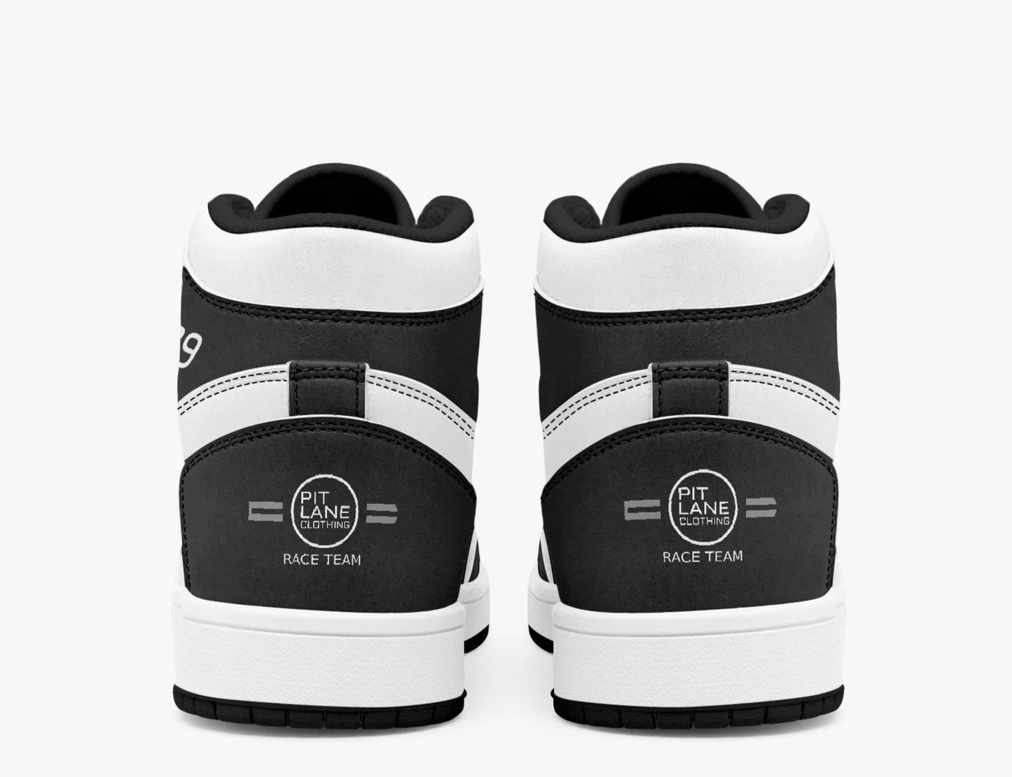 PIT LANE CLOTHING: Official Race Team - High Top Leather Track shoe