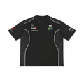 Pit Lane Clothing: KOBI WILLIAMS RACING TYLER GREENBURY ACTIVE Piped TEE - Black