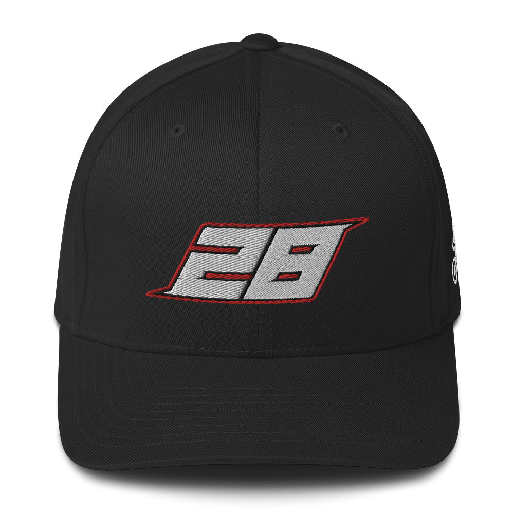 LEE PARTRIDGE RACING Embroidered Structured Twill Cap - 28