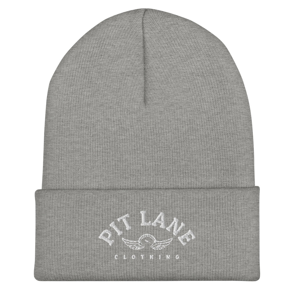 Pit Lane Clothing: Embroidered High Performance Cuffed Beanie - Assorted colours available