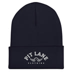 Pit Lane Clothing: Embroidered High Performance Cuffed Beanie - Assorted colours available