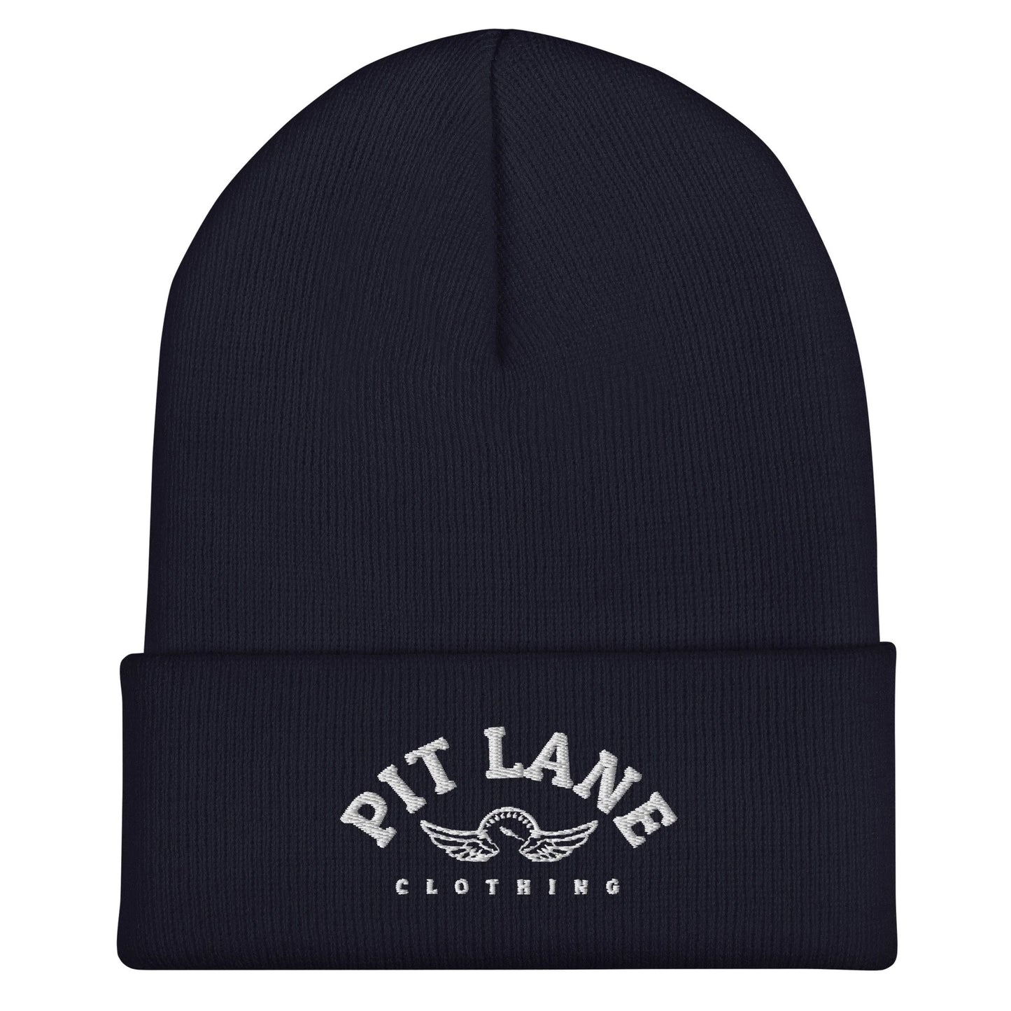 Pit Lane Clothing: Embroidered High Performance Cuffed Beanie - Assorted colours available