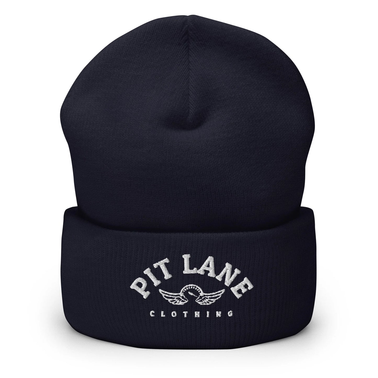Pit Lane Clothing: Embroidered High Performance Cuffed Beanie - Assorted colours available