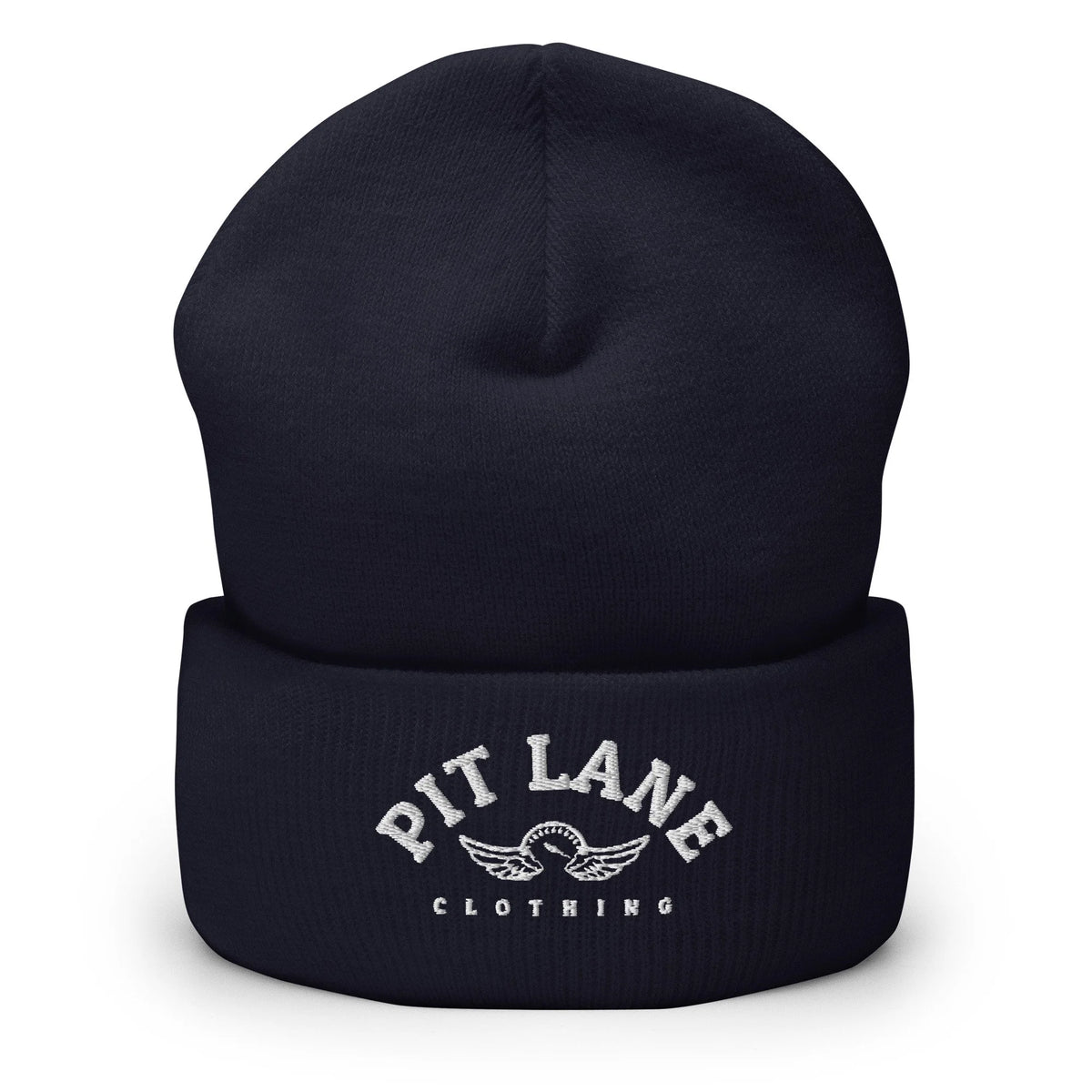 Pit Lane Clothing: Embroidered High Performance Cuffed Beanie - Assorted colours available