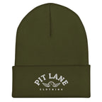 Pit Lane Clothing: Embroidered High Performance Cuffed Beanie - Assorted colours available