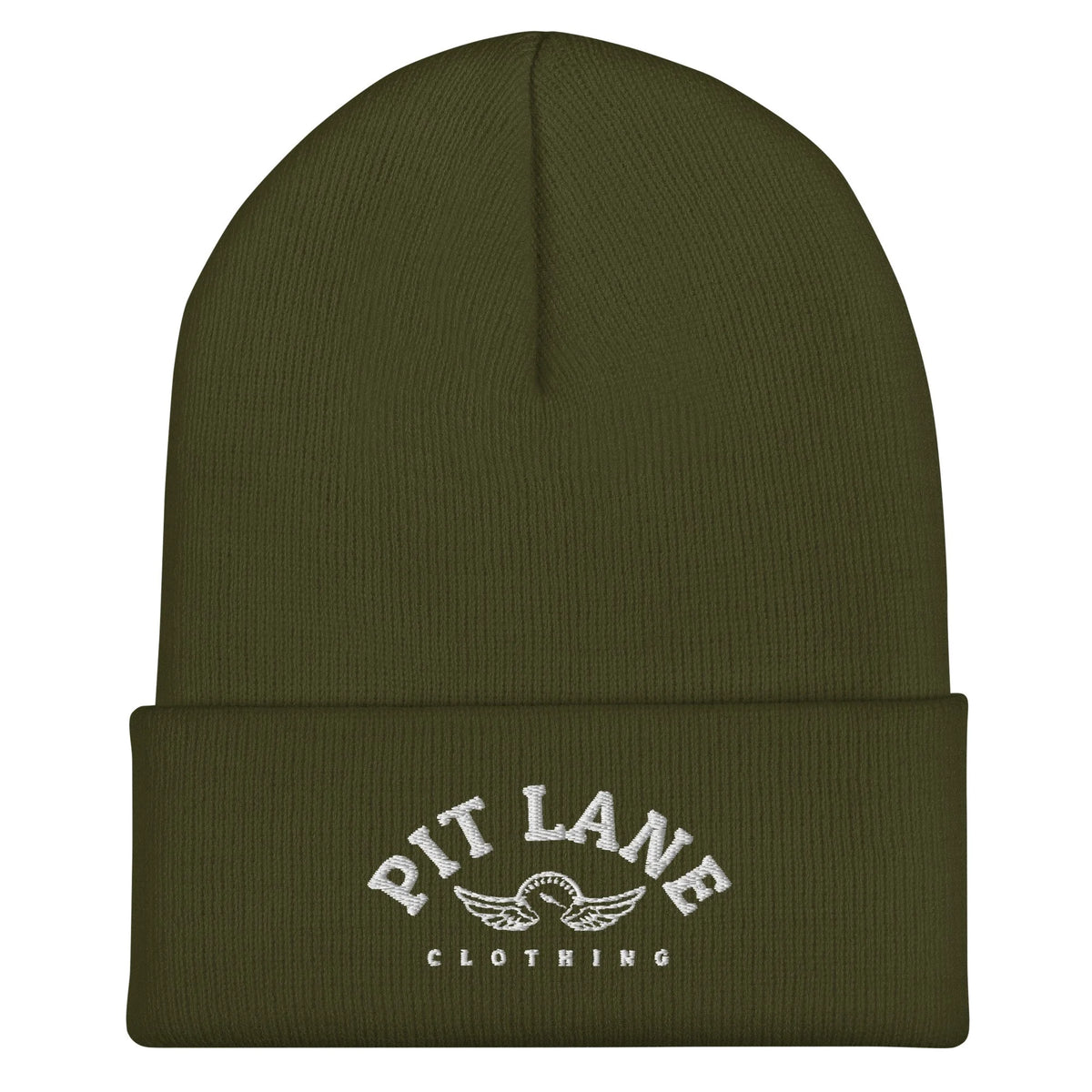 Pit Lane Clothing: Embroidered High Performance Cuffed Beanie - Assorted colours available