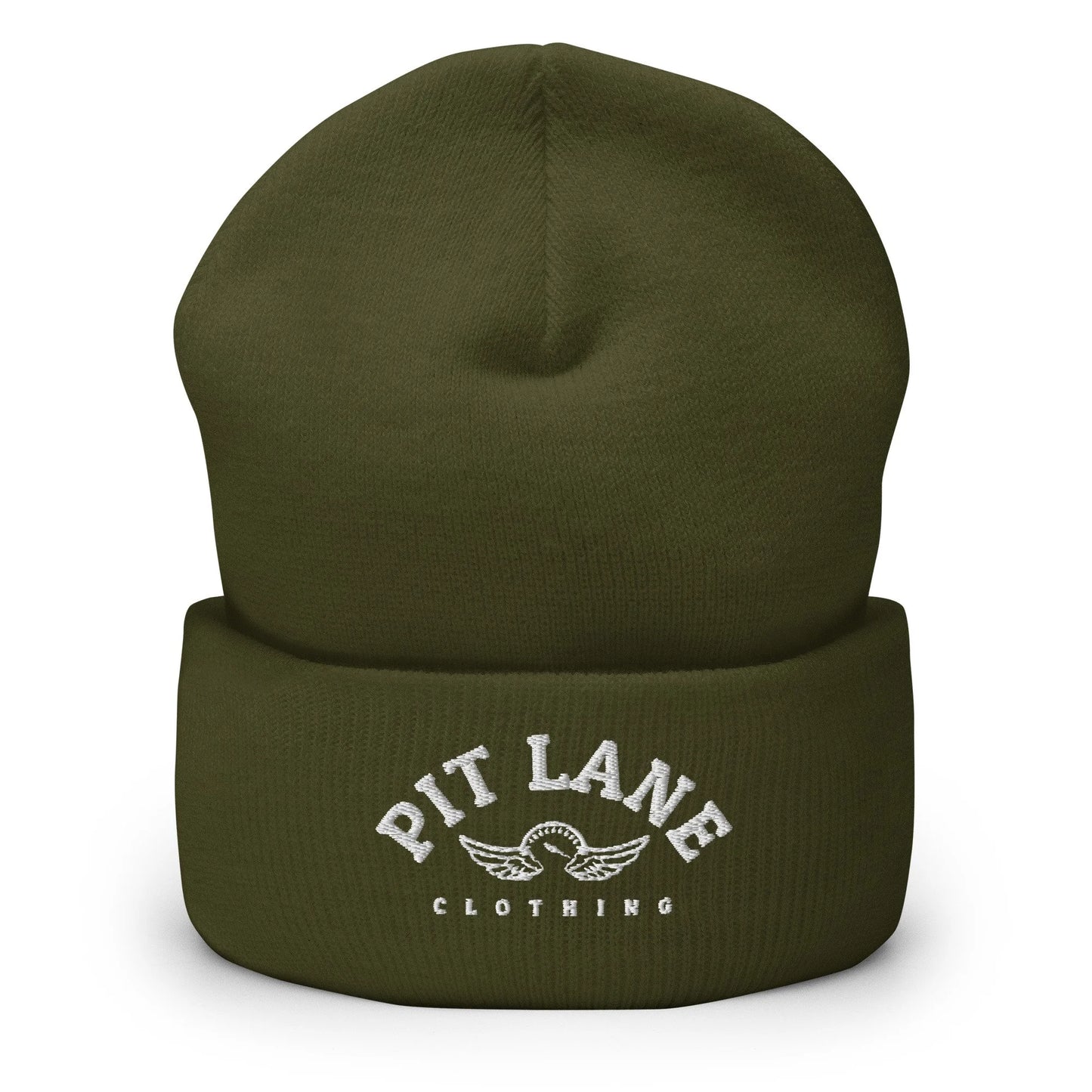 Pit Lane Clothing: Embroidered High Performance Cuffed Beanie - Assorted colours available