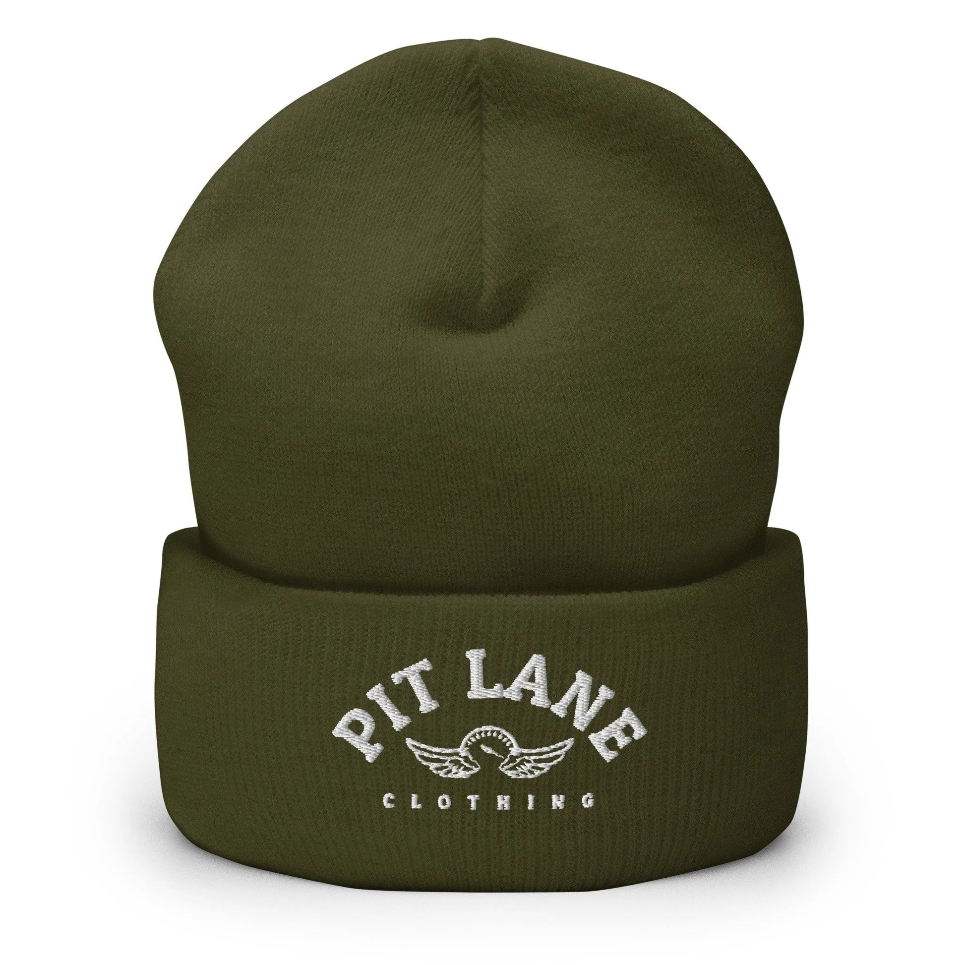 Pit Lane Clothing: Embroidered High Performance Cuffed Beanie - Assorted colours available