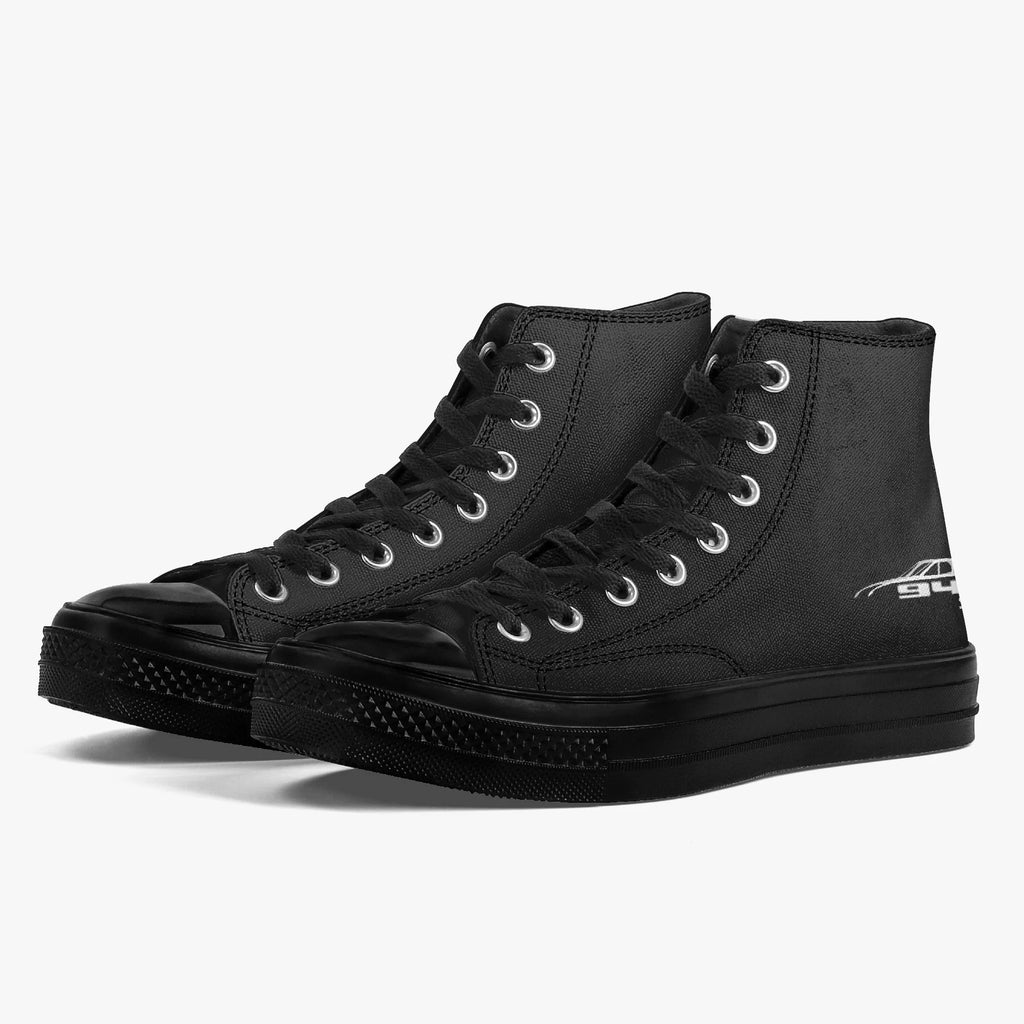 944 Challenge Series Official High Top Canvas sneaker - full carbon